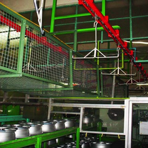 ติดตั้งไลน์ชุบชิ้นงาน